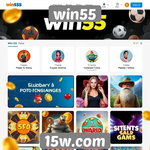 novidades e promoções no site win55