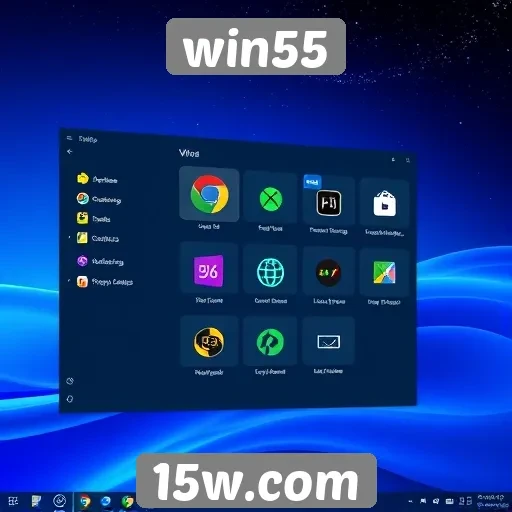 Interface do usuário do win55 e sua usabilidade
